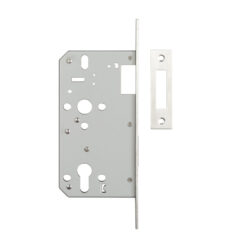 Jedo Architectural Din Deadlocks 60mm backset Satin Stainless Steel