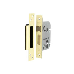 Jedo Euro Profile Sashlocks 65mm Polished Brass