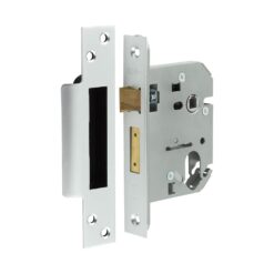 Jedo Oval Profile Sashlocks 76mm Satin Chrome