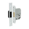 Jedo Oval Profile Deadlocks 65mm Polished Chrome