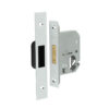 Jedo Oval Profile Deadlocks 65mm Satin Chrome