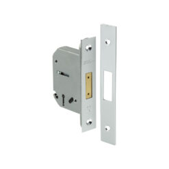Jedo 3 Lever Deadlocks 65mm Polished Chrome