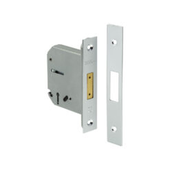 Jedo 3 Lever Deadlocks 76mm Polished Chrome