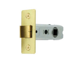 Jedo Kontrax Tubular Latches 76mm Electro Brassed
