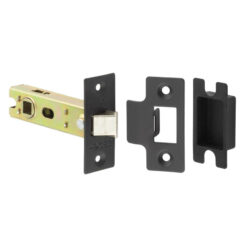 76mm Tubular Latch Black