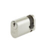 Oval Profile Single Cylinders 45mm Polished Chrome