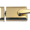 Jedo Roller Bolt Night Latches 90mm Polished Brass