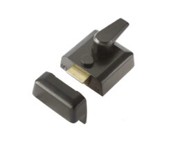 Narrow Stile Night Latches 66mm Black