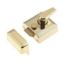 Narrow Stile Night Latches 66mm Polished Brass