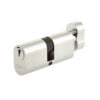 Oval Profile Cylinders & Turns 60mm Polished Chrome