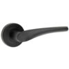 Twirl Black Door Handle