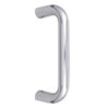 Stainless Steel 22mm D Shape Pull handles Grade 304 425x22mm Polished Stainless Steel