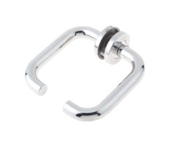 Venus 19mm Door Handle on Rose Grade 304