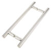 Stainless Steel 25mm Guardsman Pull Handles B2B Fixing 400x25x300mm Polished Stainless Steel