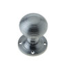 Jedo Reeded Mortice Door Knobs 53mm Satin Chrome