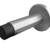 Stainless Steel Wall Mounted Door Stops 80x48mm Satin Stainless Steel