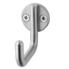 Single Robe Hook 55mm Satin Stainless Steel