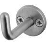 Single Robe Hook 48mm Satin Stainless Steel