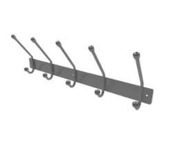 Stainless Steel Multi Hook Units 450MM Satin Stainless Steel