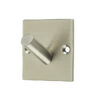 Single Robe Hook 48mm Satin Stainless Steel