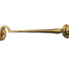 Jedo Brass Cabin Hooks 300mm Polished Brass