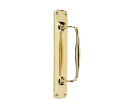 Jedo Windsor Pull Handles Polished Brass