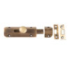 Jedo Architectural Slide Door Bolts 100x35mm Antique Brass