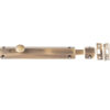 Jedo Architectural Slide Door Bolts 200x35mm Antique Brass