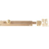Jedo Architectural Slide Door Bolts 200x35mm Satin Brass