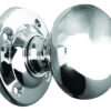 Jedo Mushroom Mortice Door Knobs 57mm Diameter 57mm Polished Chrome