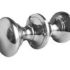 Contract Rim Door Knob Polished Chrome