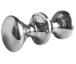 Contract Rim Door Knob Polished Chrome