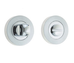 Jedo Dual Turns & Releases 50mm Round Rose no Indicator Polished Chrome / Satin Chrome