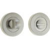 Jedo Designer Turns & Releases 50mm Round Rose no Indicator 50x10mm Satin Nickel