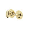 Jedo Bathroom Turn & Release for use with Deadbolts 5mm spindle Polished Brass