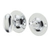 Jedo Bathroom Turn & Release for use with Deadbolts 5mm spindle Polished Chrome
