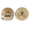 Jedo Oval Ringed Turn & Release 40mm Polished Brass