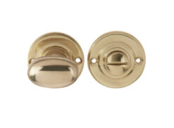 Jedo Oval Ringed Turn & Release 40mm Polished Brass