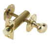 Jedo Bathroom Bolt C/W Mortice Bolt Polished Brass