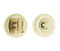 Jedo Designer Turns & Releases 35mm Round Rose no Indicator 38x8mm Brass Finish