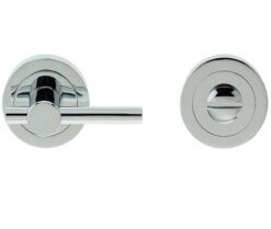 Jedo Designer Easy Turns & Releases 50mm Round Rose no Indicator Polished Chrome