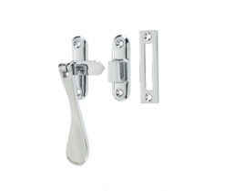 Jedo Victorian Casement Fasteners 90mm Polished Chrome
