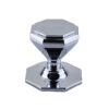 Jedo Forma Centre Door Knobs 70mm Polished Chrome