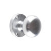 Jedo Mushroom Mortice Door Knobs 60mm Diameter Satin Chrome