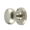 Jedo Mushroom Mortice Door Knobs 60mm Diameter Satin Nickel