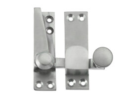 Jedo Heavy Quadrant Sash Fasteners 70x20mm Satin Chrome
