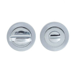 Jedo Dual Turns & Releases 50mm Round Rose no Indicator Polished Chrome / Satin Chrome
