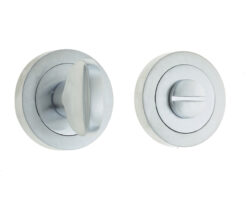 Jedo Designer Turns & Releases 50mm Round Rose no Indicator 50x10mm Satin Chrome