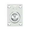 Jedo 50x63mm Flush Rings 50x63mm Polished Chrome