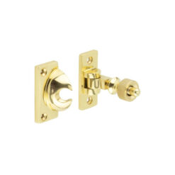 Jedo Heavy Brighton Fasteners 57x22mm Polished Brass